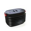 thalo Bathroom Waste Bin Portable Trash Can Round Car Trash Can Bathroom Trash Can Kitchen Office Trash Can Waste Paper Basket Can Be Easily Loaded and Unloaded Kitchen Garbage Bin (Size : A) view 1