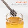 2pcs Honey Stirring Spoon Drink Stirrers Honey Stir Sticks Syrup Spoon Honeycomb Syrups for Drinks Honey Drizzle Stick Serving Spoon Honey Jar Spoons Honey Pot 2c26 Jam view 2