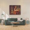 Surrealist Art Posters - "Creation of The Birds" by Remedios Varo - Famous Paintings Print on Canvas - Surrealist Painting Cool Wall Decor for Living Room Office 40x50cm-15.7x19.6in Internal Frame view 2