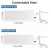 Floating Shelf White 60cm 80cm 90cm 100cm 120cm 150cm 160cm 180cm 200cm, Wood Wall Mounted Shelves for Kitchen, Under Tv, Kids Bedroom, Laundry Room and Closet ( Color : 4 Pack , Size : WxL 8x35.4in/2 view 2