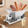 4L Large Electric Food Fruit Vegetable Grinder Hopper Portable 1600RPM Stainless Steel Fruit Scratter Pulper Apple Pear Potato Crusher Machine for Cubed Fruits, Bread, And Brown Sugar view 3