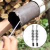 Alipis 2pcs Steel Wire Chimney Cleaning Brush Multi-Function Tools for Flue and Vent Maintenance Suitable for Brick Chimneys view 3