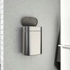 Bathroom Waste Bin Hangable Stainless Steel Indoor Trash Can with Top Cover Can Be Used in Kitchen Bathroom Living Room Office Narrow Place Kitchen Garbage Bin view 3