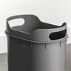 Bathroom Waste Bin Hangable Stainless Steel Indoor Trash Can with Top Cover Can Be Used in Kitchen Bathroom Living Room Office Narrow Place Kitchen Garbage Bin view 4