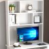 YSUEFIJO Office Small Computer Desk, Writing Study Work Table, Gaming Table Corner Desk, Space Saving Computer Table, with Keyboard Tray and Shelf, Modern Writing Table PC Desks view 2