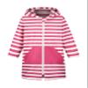 MissShorthair Kids' Hooded Towel Poncho with Zipper Beach Cover-Up with Pocket Swim Towel Robe for Boys & Girls Zipper Style Pink 5-7 Years view 2