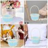 6 Pack Woven Small Storage Wedding Candy Decorative with Handle view 4