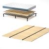 Yarfyk Folding Bed Support, Queen & Twin Sizes, Under Mattress Box Spring, 74" x 38" view 1