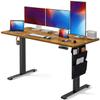 Marsail Standing Desk Adjustable Height,55x24 Inch Electric Standing Desk & Standing Desk Adjustable Height,48x24 Inch Electric Standing Desk, Stand up Desk view 2