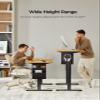 Marsail Standing Desk Adjustable Height,55x24 Inch Electric Standing Desk & Standing Desk Adjustable Height,48x24 Inch Electric Standing Desk, Stand up Desk view 3