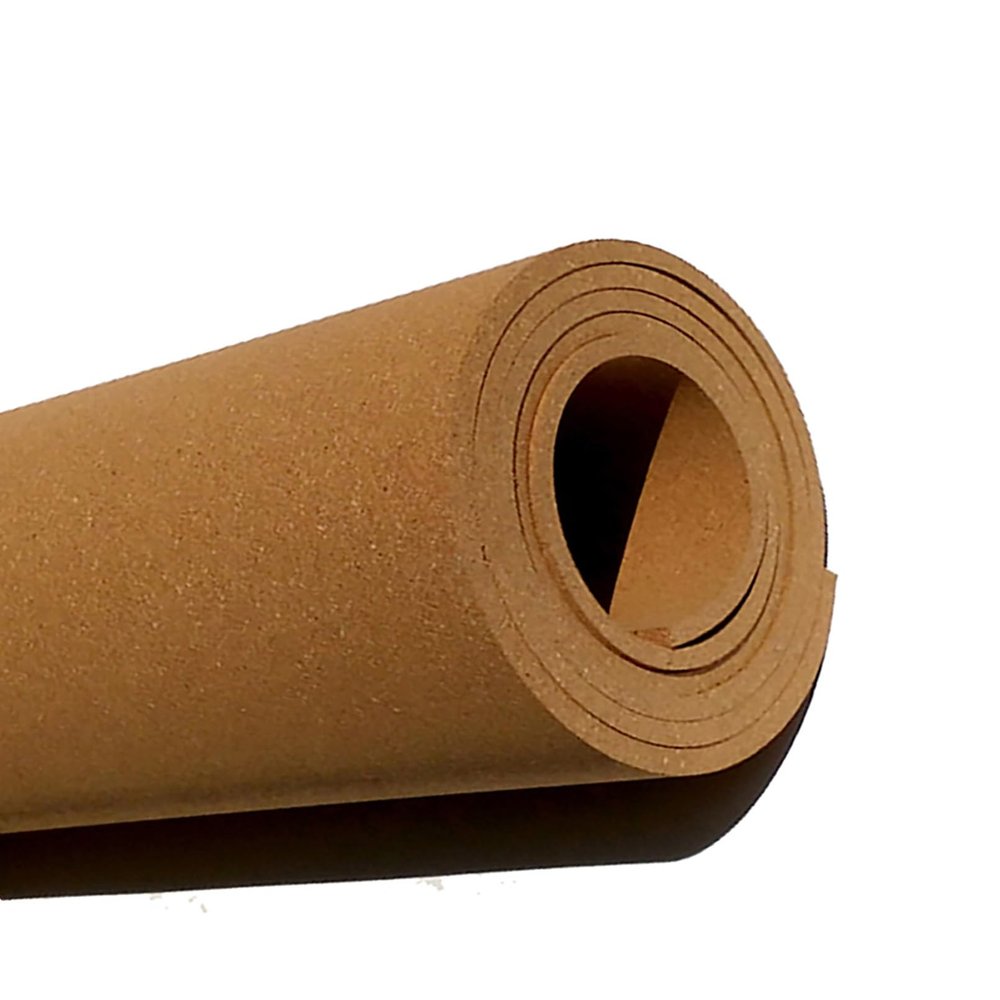 LYZLPHLL Cork Boards for Walls, Bulletin Board Sheet, Large Cork Board, Notice Boards for Home, Cork Rolls 1/3" 1/4" Thick, for DIY Supplies Home (Color : Thick 6mm, Size : 0.6mx1m(2ftx3.3ft))