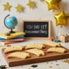 BAKERLOGY Double Shooting Stars Cookie Cutter - Detailed Biscuit Cutter Design for Baking and Crafts, ideal on fondant, dough, clay view 4