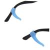 FOMIYES Eyeglass Ear Hooks Comfortable Silicone Temple Tips Anti-Slip Glasses Holders Fashion Look for Glasses Suitable for All Activities (Sky Blue) view 4