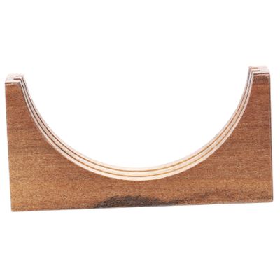 DECHOUS Filter Mesh Storage Stand Desktop Filter Holder Organizer for Coffee Maker Wood Base