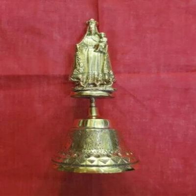 HomeLoft Basics Campana DE OCHUN, Campana OCHUN OSHUN Bell, Santeria Religion IFA OSHA, Gold