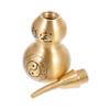 Levemolo Uspicious Decorative Calabash Gourd Copper Feng Shui Ornament 6.7cm Home and Office Dec view 1