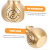 Levemolo Uspicious Decorative Calabash Gourd Copper Feng Shui Ornament 6.7cm Home and Office Dec view 2