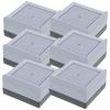 OSALADI 6pcs Bed Furniture Risers Heavy Duty Lifts Non-Slip Pads for Couch Sofa Table Legs view 1