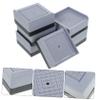 OSALADI 6pcs Bed Furniture Risers Heavy Duty Lifts Non-Slip Pads for Couch Sofa Table Legs view 2