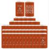Personalized Wedding Favor Have Hold Keep Drink Cold With Personalized Text 96-Pack Personalized Ultra Slim Can Coolies Party Pack Burnt Orange view 1