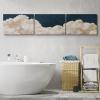 MUDECOR Canvas Print Wall Art Fluffy Clouds Illustrations for Living Room, Bedroom, Office - 24"x36" x 3 view 1