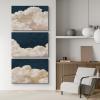 MUDECOR Canvas Print Wall Art Fluffy Clouds Illustrations for Living Room, Bedroom, Office - 24"x36" x 3 view 4