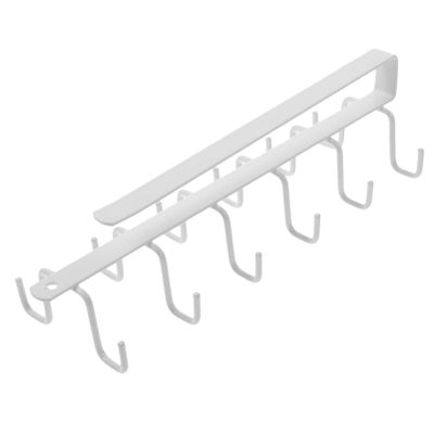 Alipis Kitchen Under Shelf Mug Hook Rack Sturdy Utensil Hanger for Coffee Mugs Spoons and Cooking Tools Elegant Design for Home Kitchen Organization