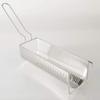 Kqcibz Stainless Steel Fried Basket Long Fry Potato Chip Container Best for French Fries Potato Chip Squeezers Kitchen Tool view 4