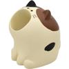 forzma Adorable Desktop Ornament Organizer in Animal Shapes Open Mouthed Rabbit Shiba Inu Cat Key (dog) view 2