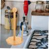 RORPOIR Paper Towel Holder Stand Versatile Kitchen Roll Paper Organizer for Countertop Use Sturdy Base for Stability Kitchens Dining Rooms and More view 2