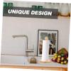 RORPOIR Paper Towel Holder Stand Versatile Kitchen Roll Paper Organizer for Countertop Use Sturdy Base for Stability Kitchens Dining Rooms and More view 3