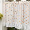 Curtains; Short curtains; Blackout curtainValance Curtains* Sheer Valance Curtain,Window curtains,Semi Sheer Kitchen Curtain Valance Cotton Blend Cafe Bistro Curtain Country Style Short Curtain with P view 2