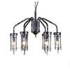 Simple Personality - Industrial Style Hanging Lamp Nostalgic Metal Pendant Light E14 Antique Wrought Iron Ceiling Light Restaurant Bar Cafe 6-Lights Decorative Suspension Light Lighting ,pendant view 1