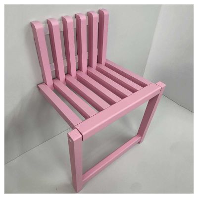 Folding Bathroom Shower Seat,Wall Mounted Solid Wood Shoe Changing Stool,Invisible Entrance Chair,150kg Load Bearing,Saving Space., Pink
