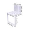 Folding Bathroom Shower Seat,Wall Mounted Solid Wood Shoe Changing Stool,Invisible Entrance Chair,150kg Load Bearing,Saving Space., Pink view 2