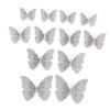 DECHOUS 12pcs Delicate Butterfly Refrigerator Magnets PVC Magnetic Fridge Stickers for Home Decor Kitchen Accessories for Parties and Photography Backgrounds view 1
