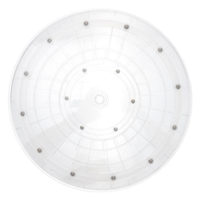 DECHOUS Practical Acrylic Turntable Round Rotating Plate Lazy Susan Spice Rack No Assembly
