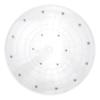 DECHOUS Practical Acrylic Turntable Round Rotating Plate Lazy Susan Spice Rack No Assembly view 1