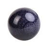 ECYC Ltd 1 Pcs Natural Crystal Stone Ball, Healing Crystals Balls Gemstone Crystal Sphere Decor Divination Sphere for Meditation, Feng Shui, Collection, and Home Decoration, 30-35mm, Blue Sand view 1