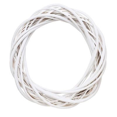 Wicker Wreath Decor Rattan Natural Wreath Rattan Vine Ring Floral Hoop Natural Ornaments Craft Accessories for Xmas Door Home Wall Decor,Front Door Wreaths 10cm