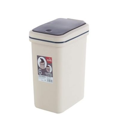 DYKKLKQ Trash Can Garbage Bin Trash Can Rectangle Shape Plastic Recycling Trash Can with Pop Lid Waste Bin Garbage Can Waste Bins Recycling Bins (Color : OneColor, Size : 23.5 *