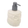 Ciieeo Cartoon Owl Ceramic Soap Dispenser Pump Bottle Refillable Liquid Soap Dispenser for Bathroom Kitchen Office view 1