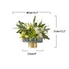 Dntum Artificial Flowers for Decoration Artificial Flowers Bouquet Faux Green Floral Desktop Decoration Simulation Flower Set Fake Plants for Home Decorations Artificial Flowers Plants view 2