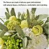 Dntum Artificial Flowers for Decoration Artificial Flowers Bouquet Faux Green Floral Desktop Decoration Simulation Flower Set Fake Plants for Home Decorations Artificial Flowers Plants view 4