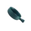 COLLBATH Round Ceramic Baking Plate Practical Handle Baking Tray Fruit Salad Plate Home Kitchen Bakery view 1