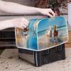 Psesaysky Horse 4 Slice Toaster Covers Dust Cover Fingerprint Kitchen Accessories Decor Durable Microwave Oven Kitchen Tool Bakeware Protector view 2