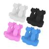 Amosfun 4pcs Bathroom Toothbrush Holders Wall Mount Suction Toothbrush Holder Rack No Punching Wall Rack view 1