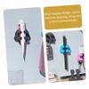 Amosfun 4pcs Bathroom Toothbrush Holders Wall Mount Suction Toothbrush Holder Rack No Punching Wall Rack view 2