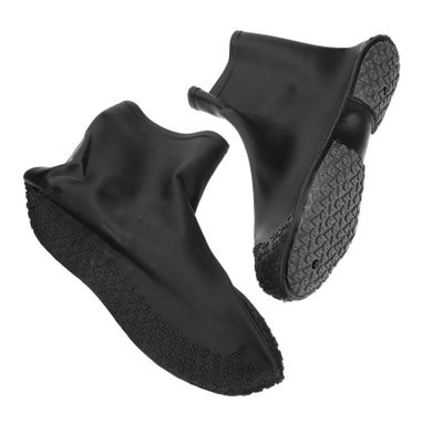 Gatuida 1pair Elastic Shoe Covers for Rain and Mud Protection Unisex Overshoes for Outdoor Use Fits Easy to Store Bag Included