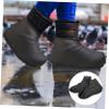 Gatuida 1pair Elastic Shoe Covers for Rain and Mud Protection Unisex Overshoes for Outdoor Use Fits Easy to Store Bag Included view 3